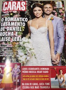 O romântico casamento de Daniel Rocha e Laise Leal