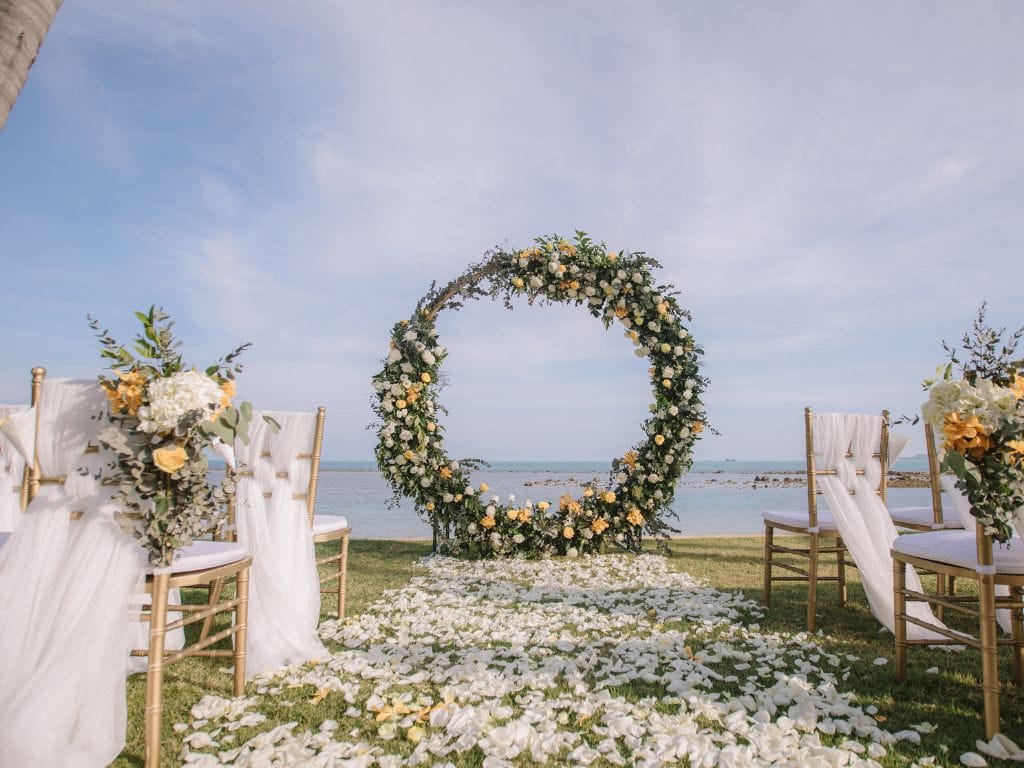 decoração casamento em trancoso