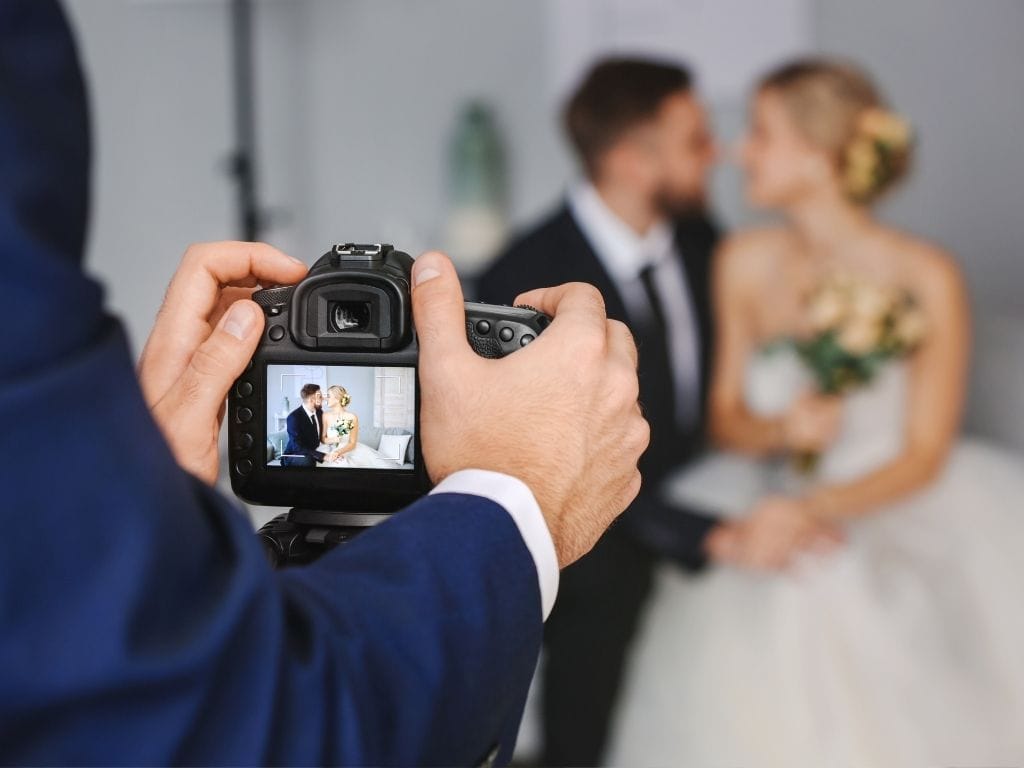 fotografo de casamento e noivos