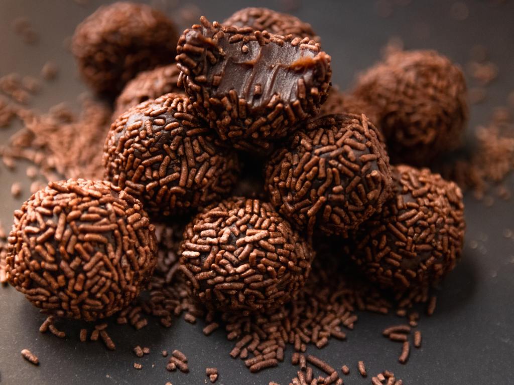 Brigadeiro tradicional de chocolate